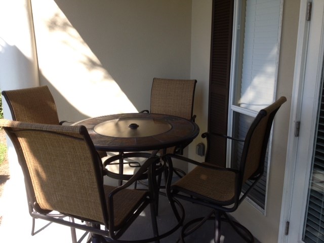 Front Patio Facing Beach