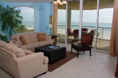 View of the Gulf from the Living Room