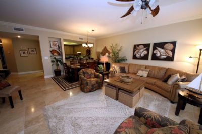 Beach Front Living Room with Sofa Sleeper!