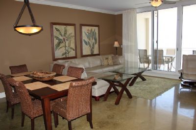 Nice Large Living Room with Plenty of Seating and LCD tv