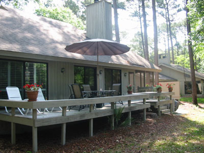 Back Deck overlooking Lagoon