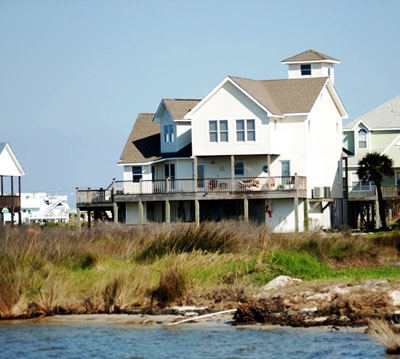 West Side of House