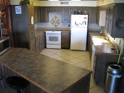 Fully equipped kitchen