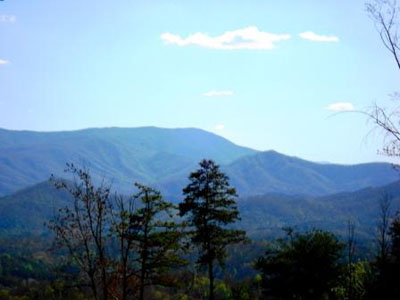 View of the Smokies