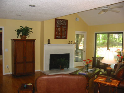 Living Room Fireplace