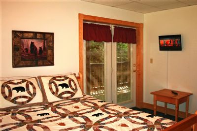 One of two lower level queen bedrooms One of two lower level queen bedrooms