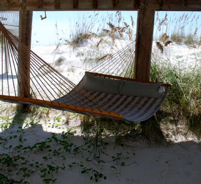 Hammock under the House