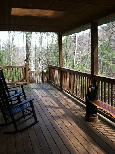 open up and enjoy the mountain air