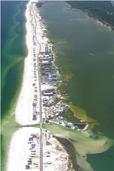 West Beach from the Pass