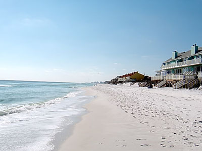 White Sand Beaches & Blue Water