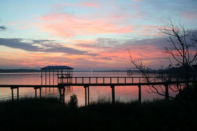 Great Views from the Little Lagoon Gazebo