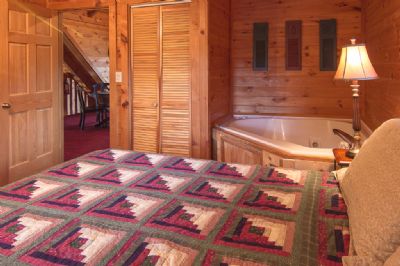 Upper Level King Bed