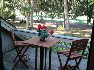 Upstairs Deck overlooking 6th