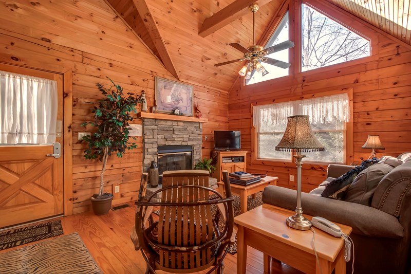 An amazing view from the front deck!