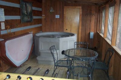 Screened In Back Deck