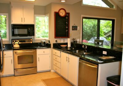 Granite Countertops and Stainless Steel Appliances