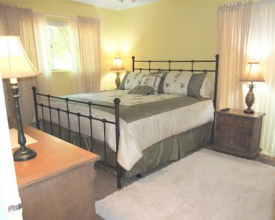 King Bed in Upstairs Master