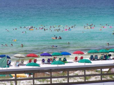 Beach View From Balcony
