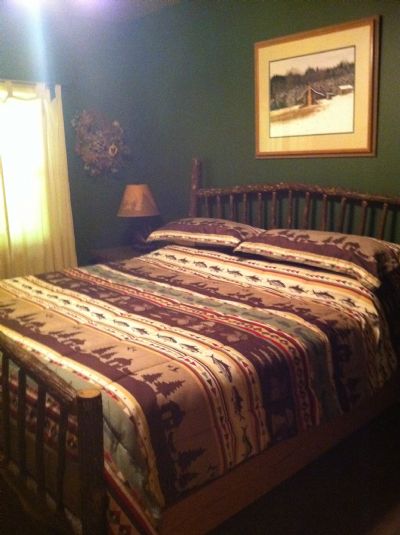 Downstairs master suite