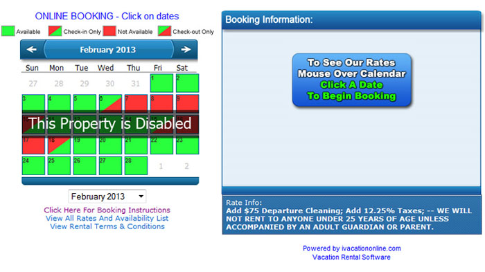 This Property is Disabled