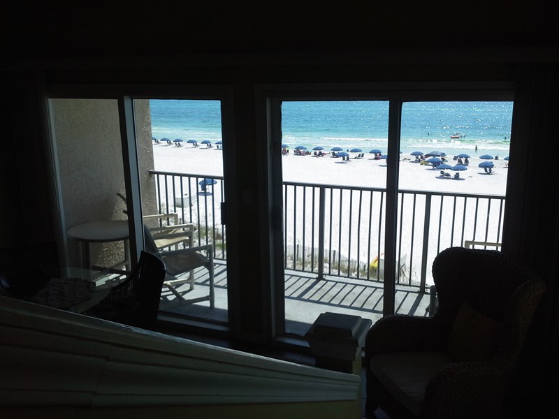View of Gulf of Mexico from Inside #412 Windancer