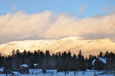 Indian Peaks from the living room