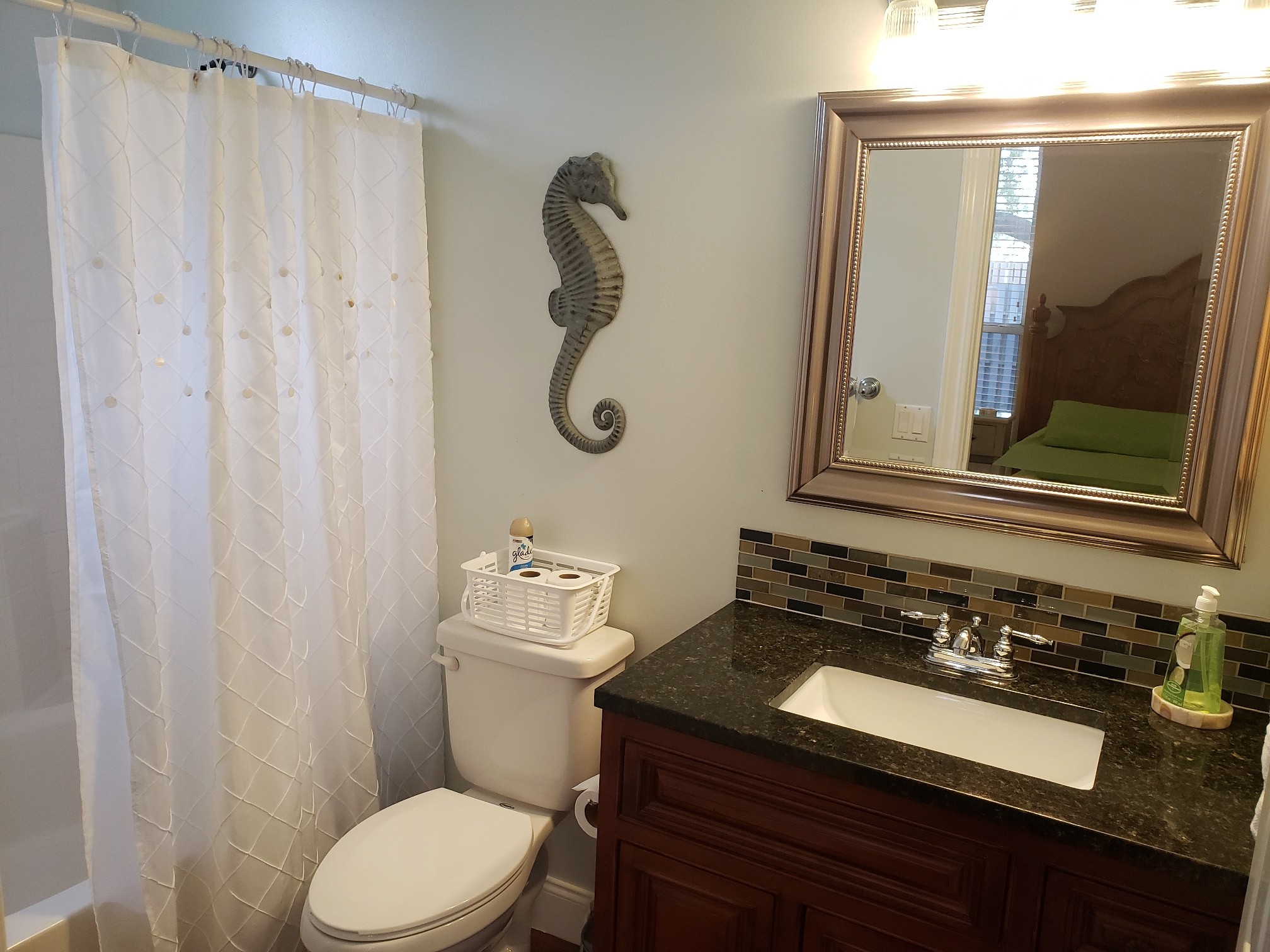 Upgraded Full attached first floor master bath