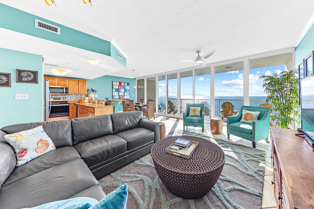 spacious, open plan