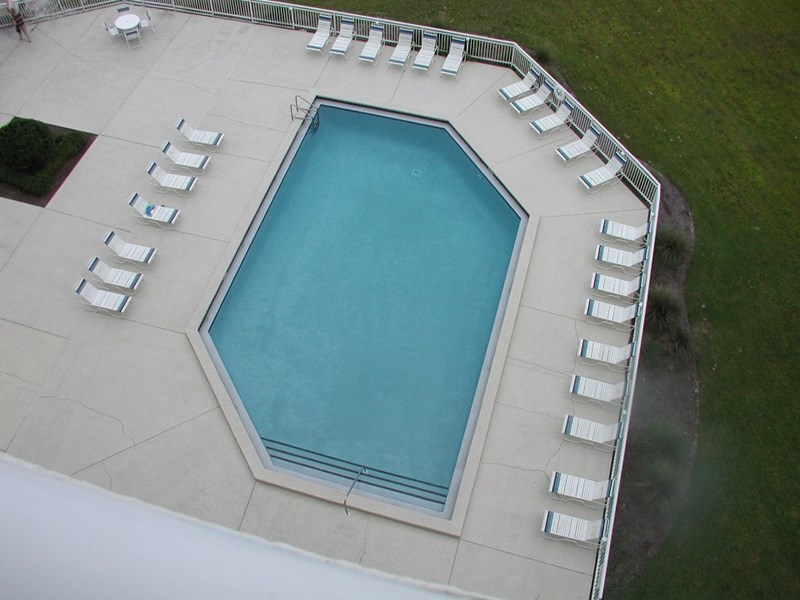 Pool Balcony view