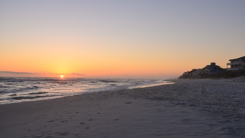 Sunset on Seacrest Beach