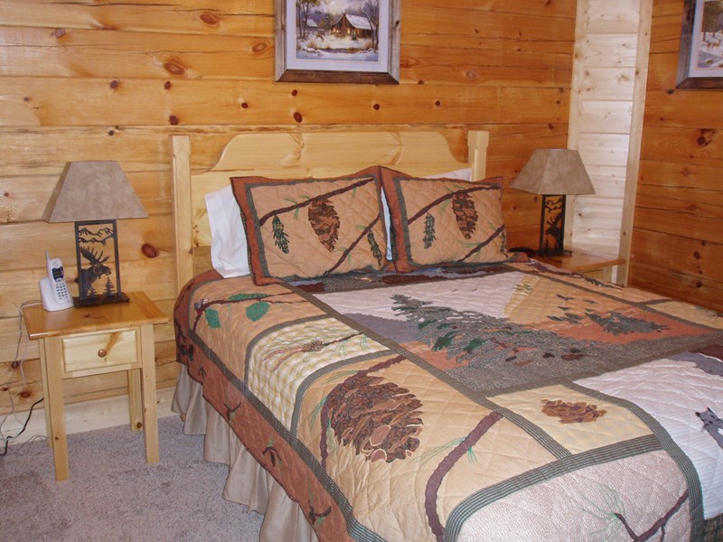 Pine Tree Bedroom - one of our 6 bedrooms