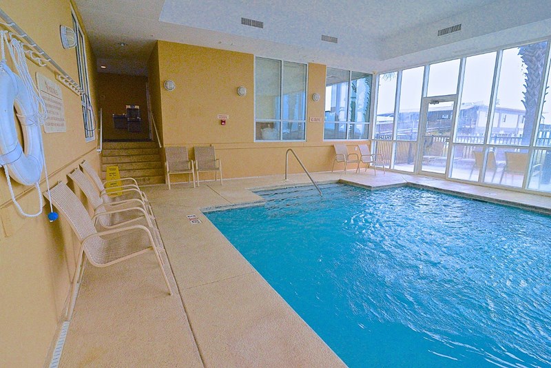 Heated Indoor Swim Thru Pool