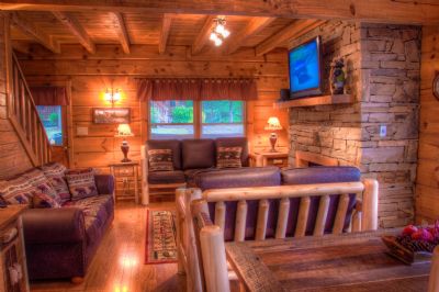 Pigeon Forge Tennessee 3 Bedroom 2 Bathroom Cabin Rent By