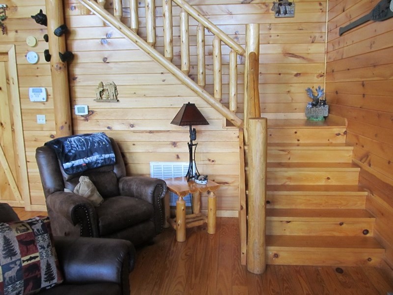 Stairs to loft